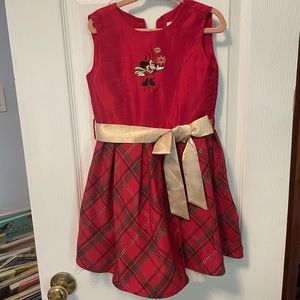 Minnie Mouse Disney Christmas dress